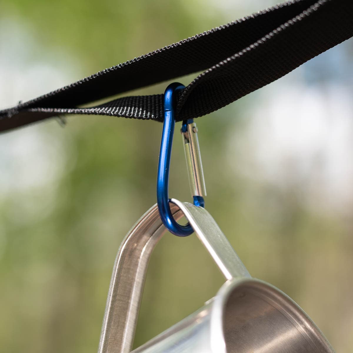 Karabińczyki aluminiowe NILS CAMP 4,6 cm zestaw 6 sztuk 3