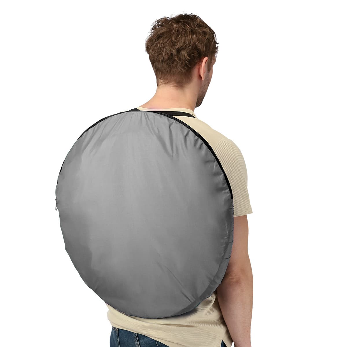 Szara przebieralnia turystyczna NILS CAMP 8