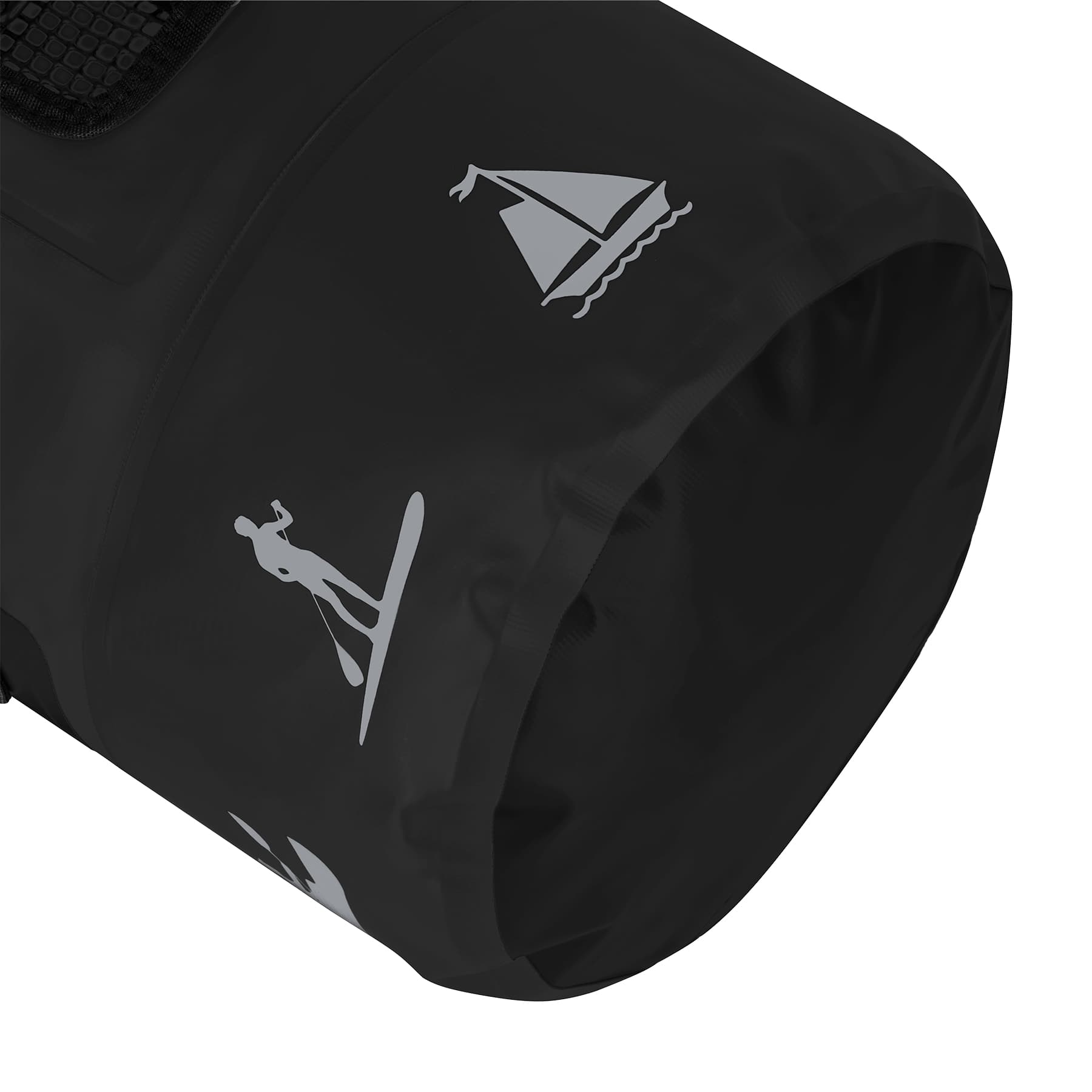 Wodoodporny plecak turystyczny Nils Camp 25 litrów czarny 6