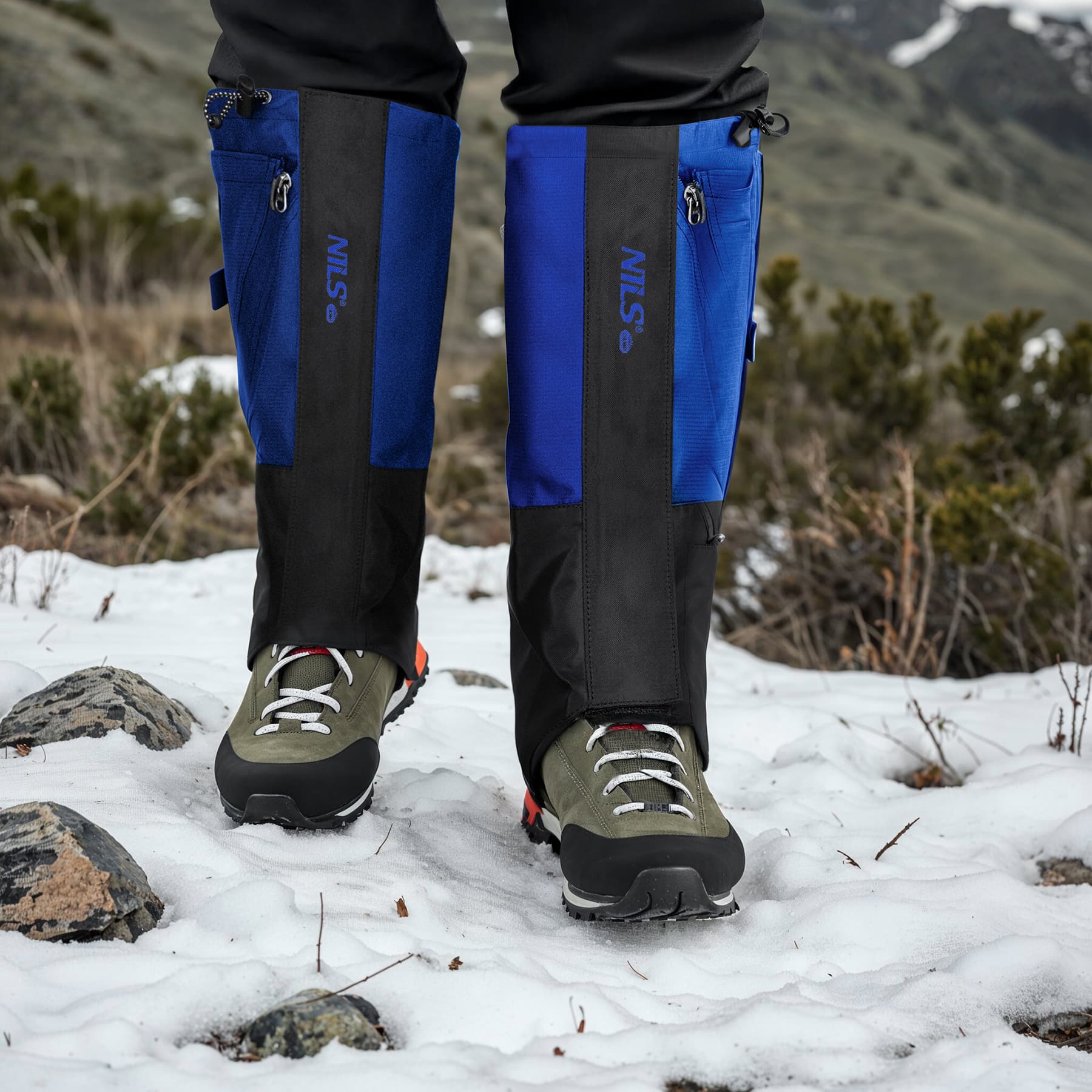 Stuptuty nylonowe NILS CAMP NC17112 niebieskie 2