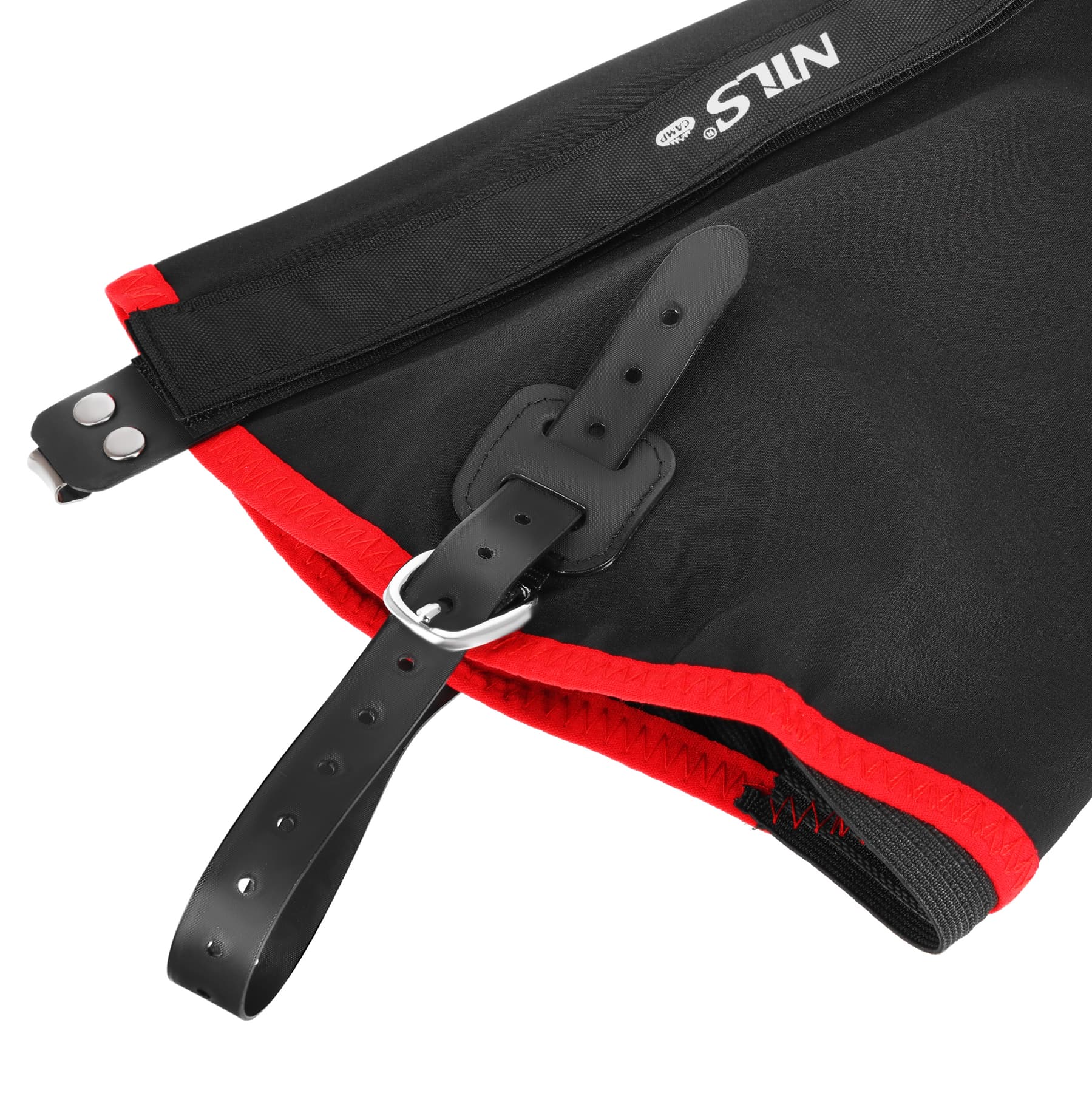 Stuptuty biegowe czarno-czerwone Nils Camp 10