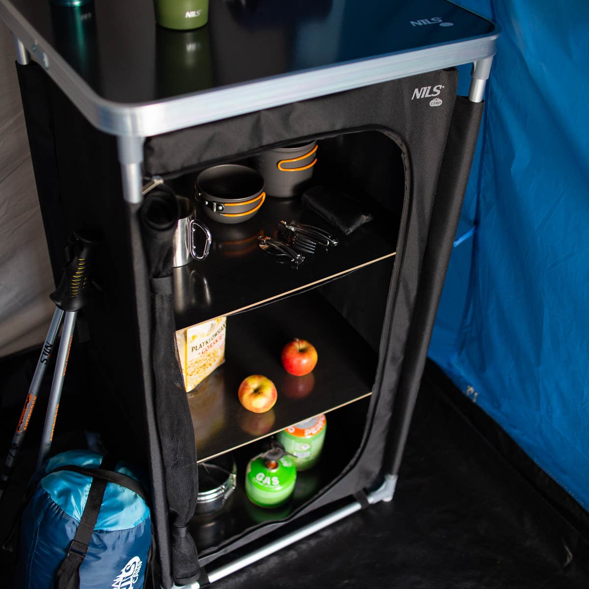 Szafka turystyczna z blatem Nils Camp NC3036 5