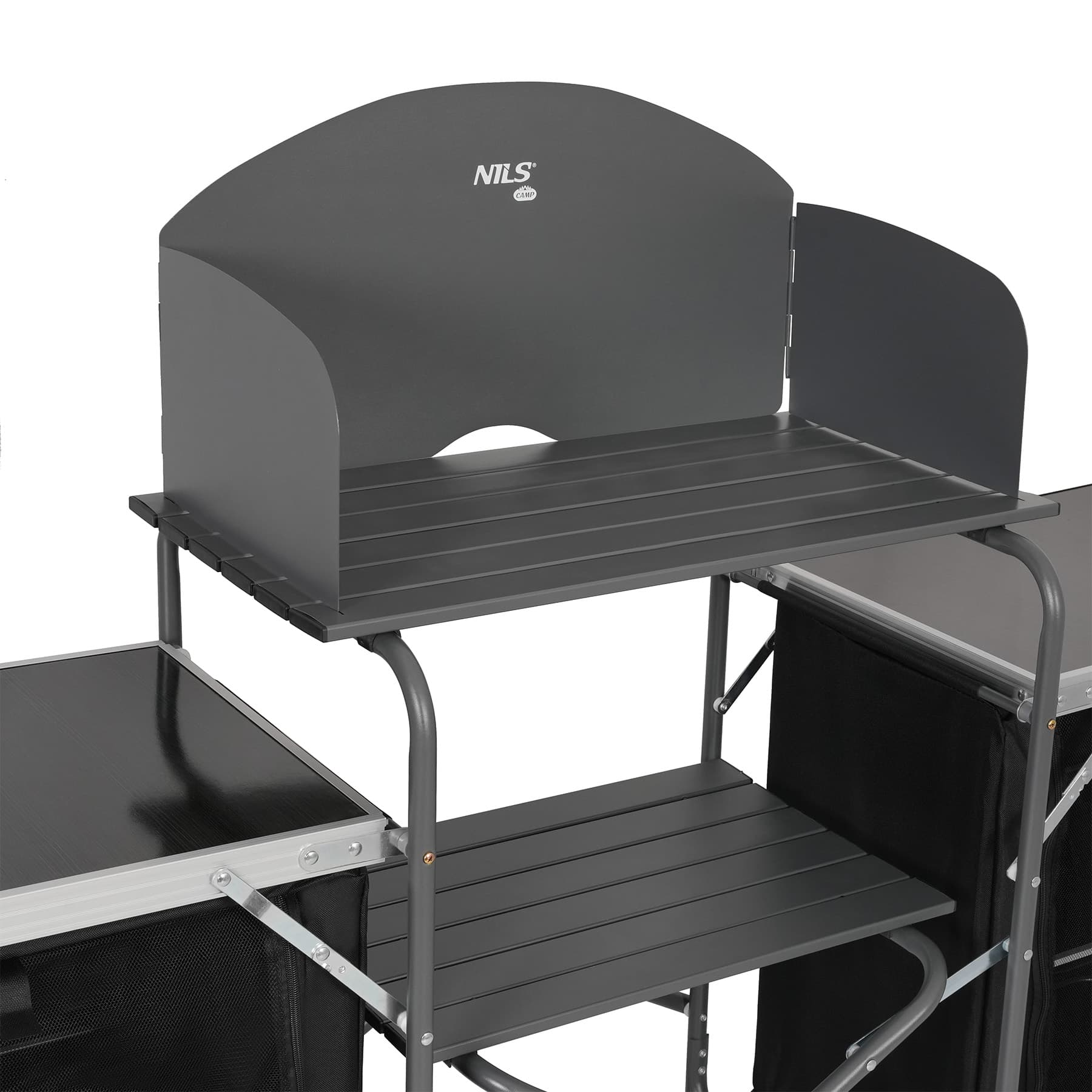 Szafka turystyczna składana kuchenna z osłoną przeciwwiatrową 7