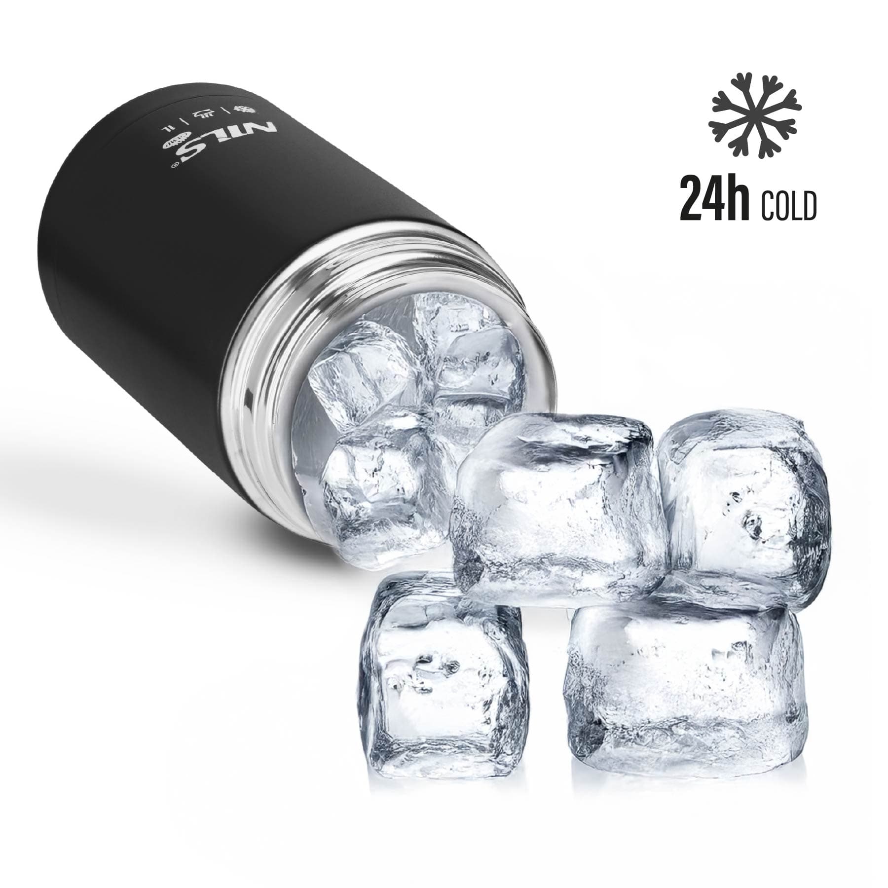 Termos obiadowy Nils Camp NC3802 1000 ml czarny 6