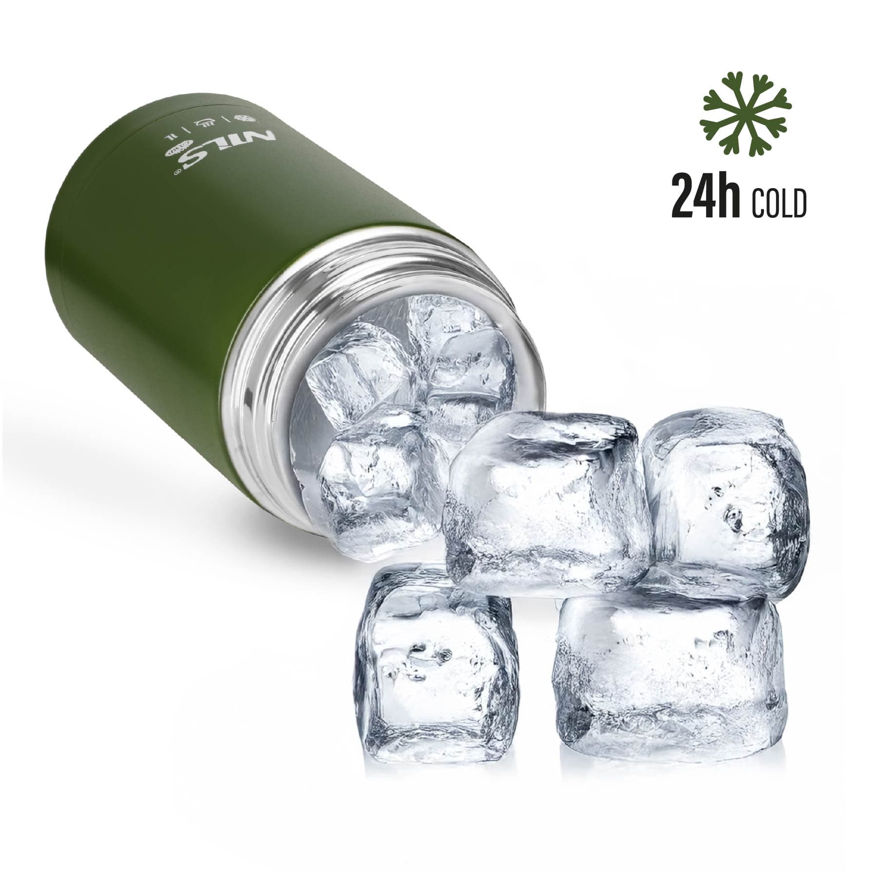 Termos obiadowy Nils Camp 1000 ml zielony 7