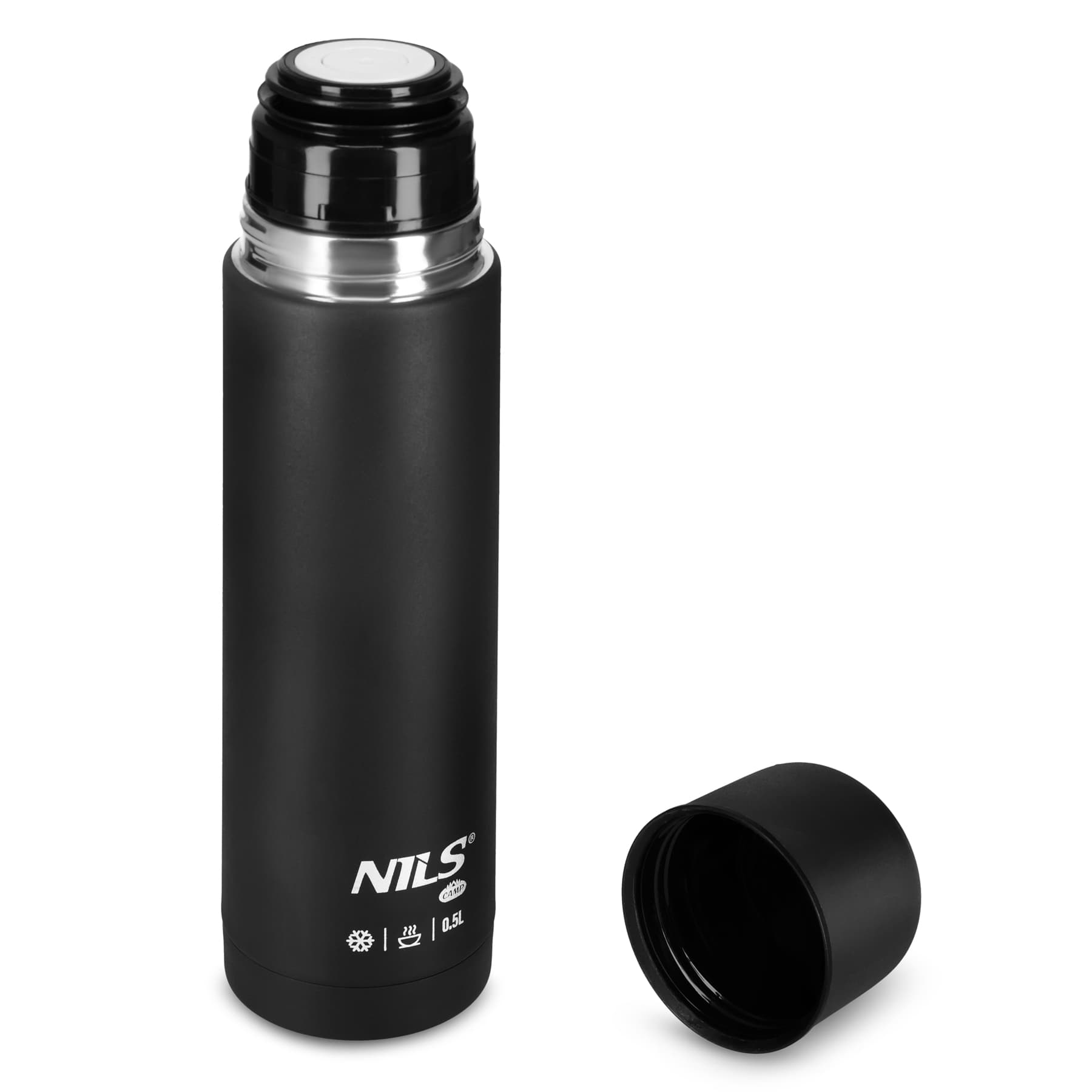 Termos turystyczny Nils Camp 500 ml czarny 3