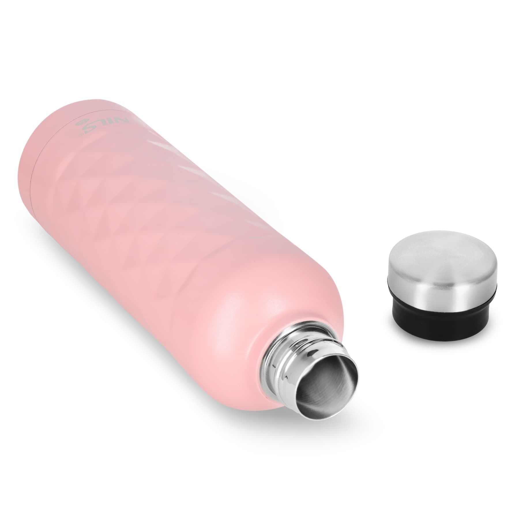 Butelka turystyczna ze stali nierdzewnej Nils Camp 750 ml różowa 5