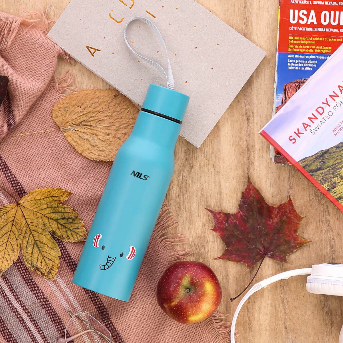 Kubek termiczny Nils NCB12 Słoń 500 ml 6