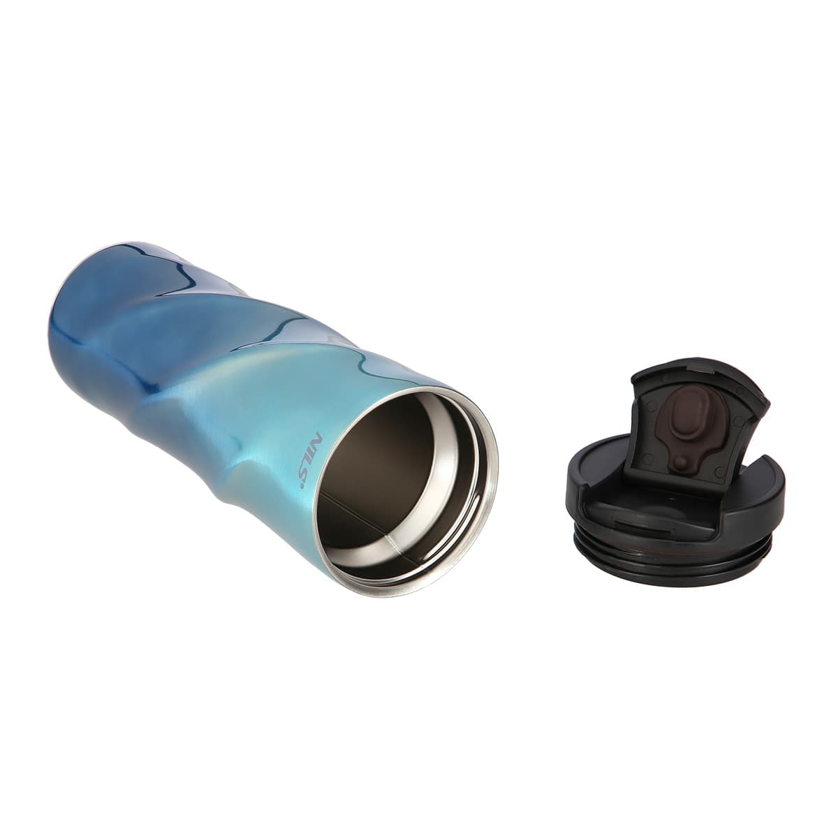 Niebieski kubek termiczny Nils o pojemności 500 ml 9