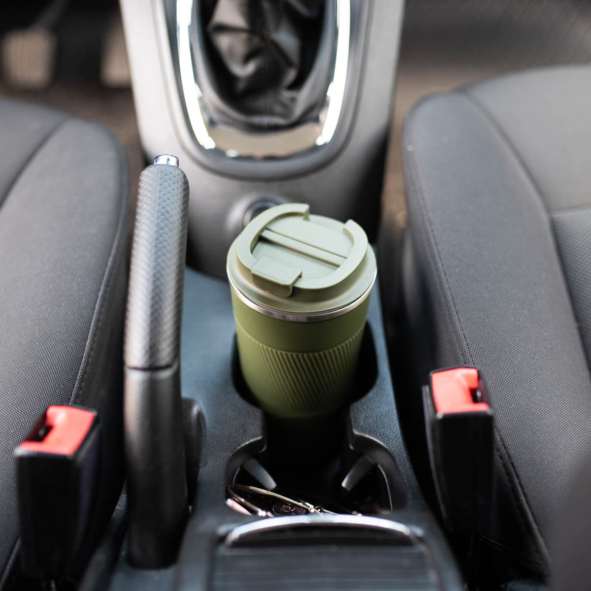 Zielony kubek termiczny Nils o pojemności 510 ml 4