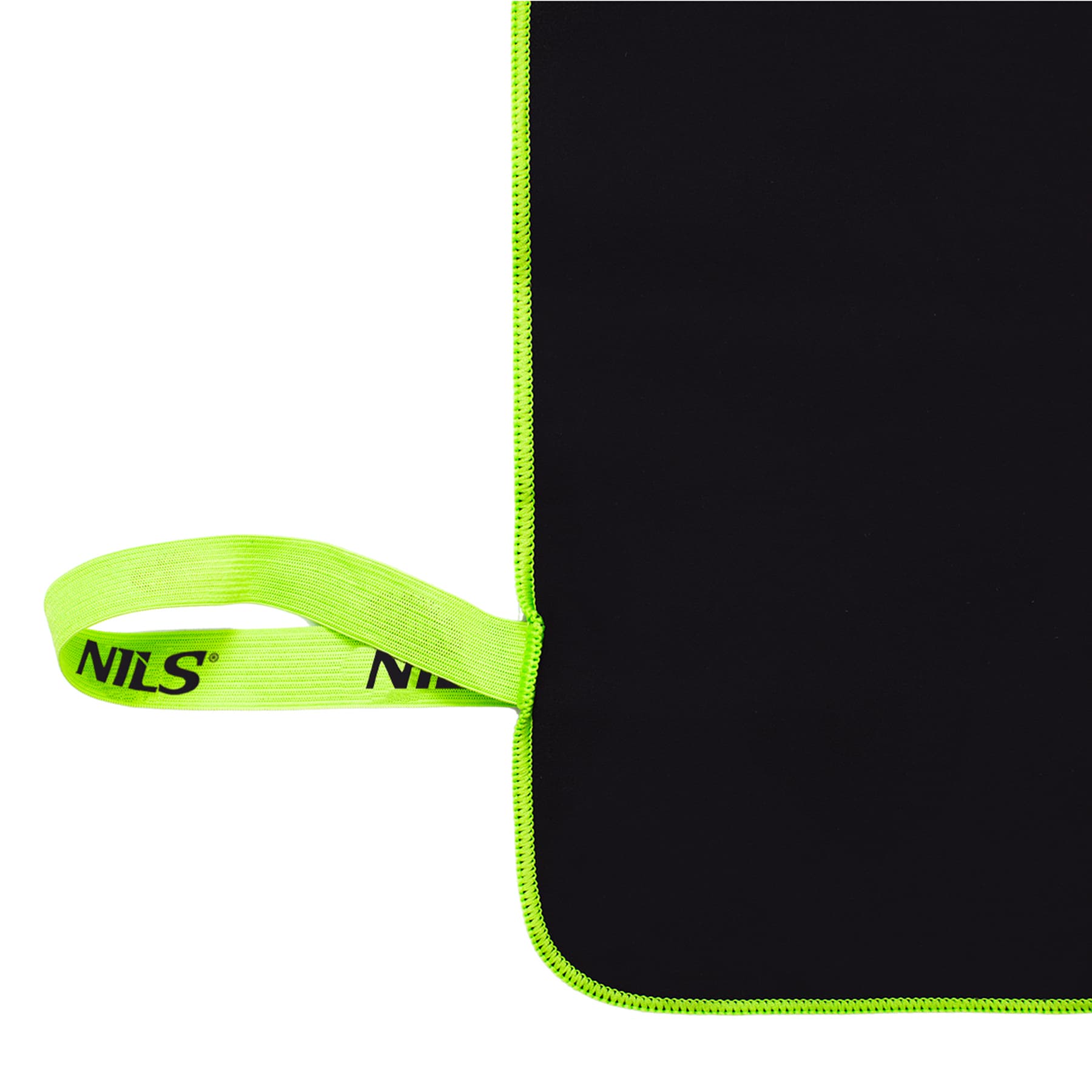 Czarny ręcznik z mikrofibry Nils 140x70 cm 8