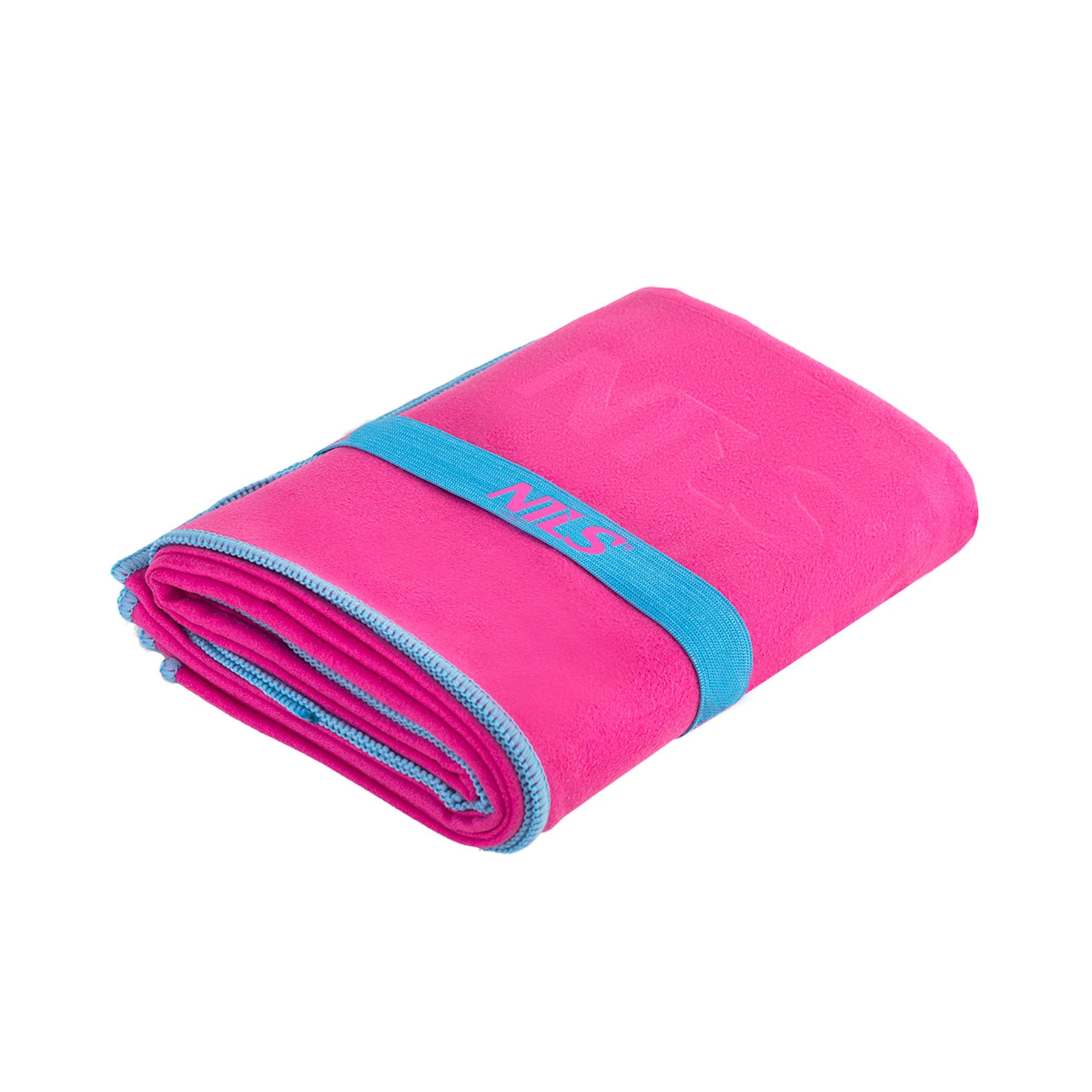 Różowy ręcznik z mikrofibry Nils 140 x 70 cm 4