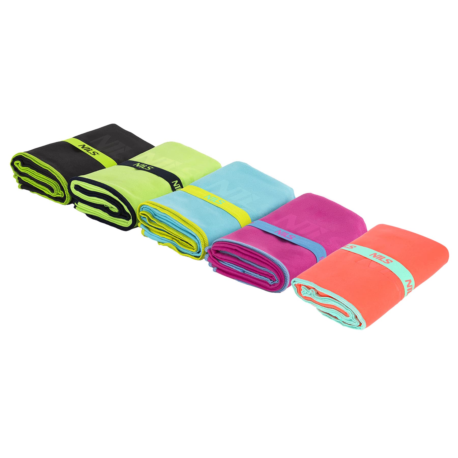 Różowy ręcznik z mikrofibry Nils 140 x 70 cm 10