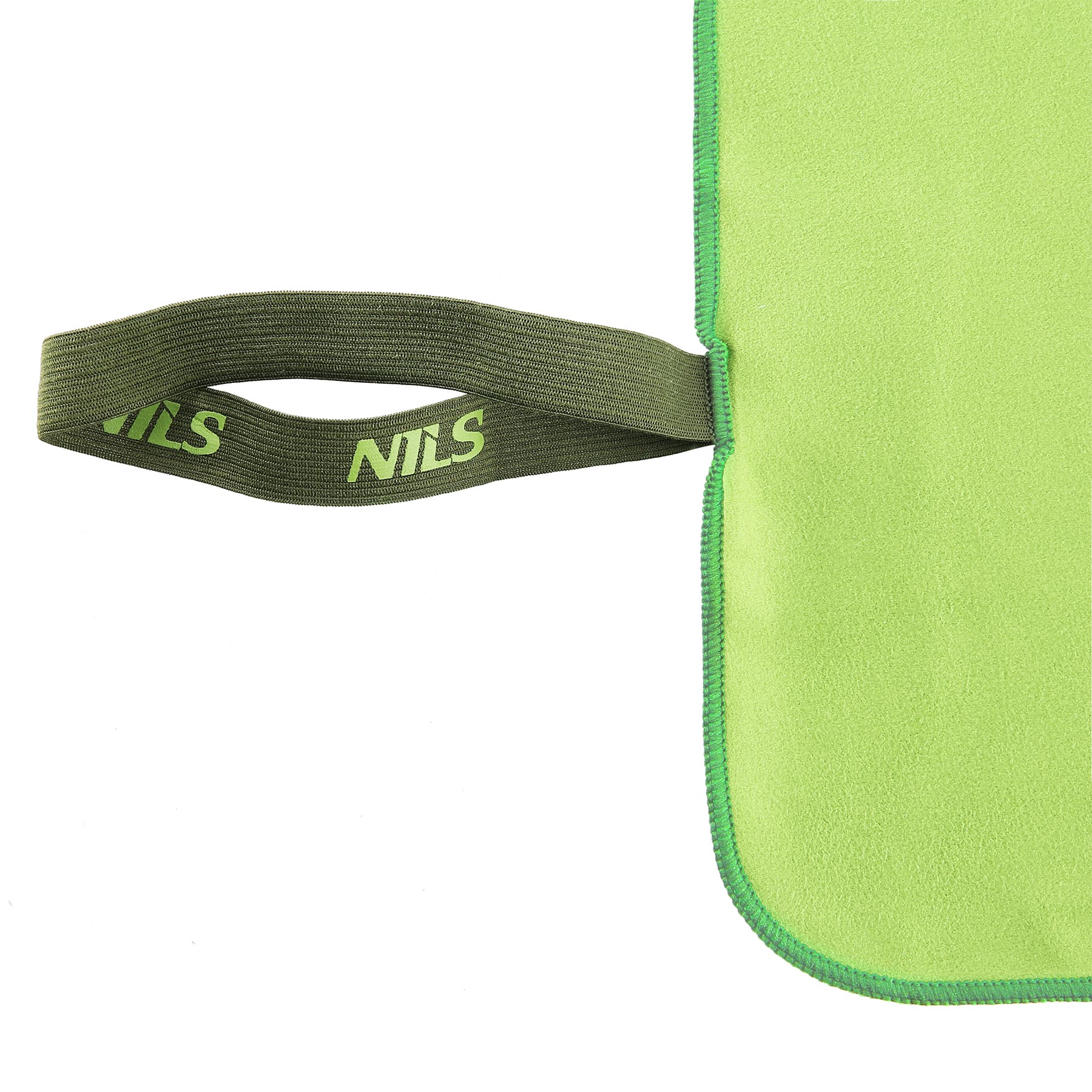 Zielony ręcznik z mikrofibry Nils NCR12 180 x 100 cm 4