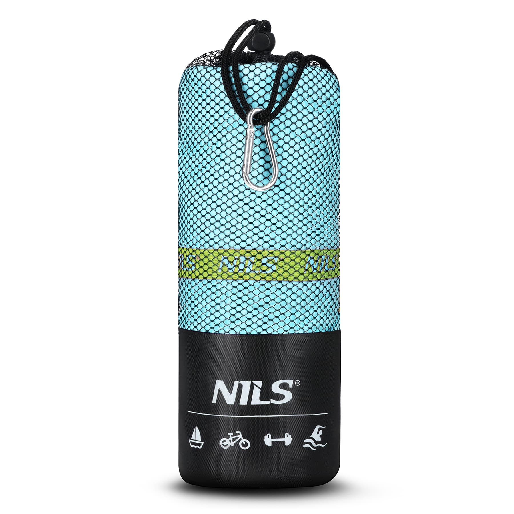 Ręcznik z mikrofibry Nils NCR12 jasnoniebieski 180 x 100 cm 7