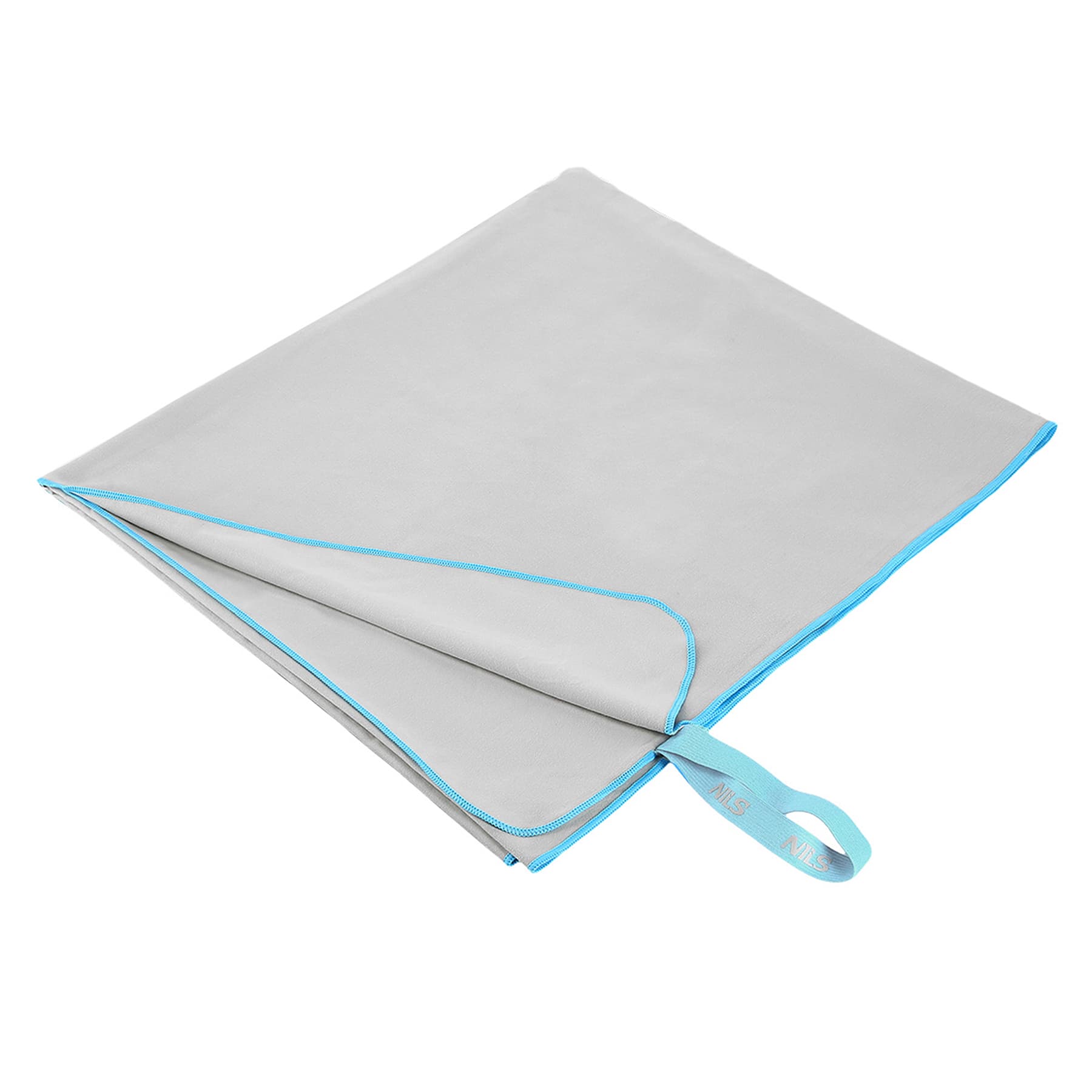 Szary ręcznik z mikrofibry Nils NCR13 200x90 cm 6