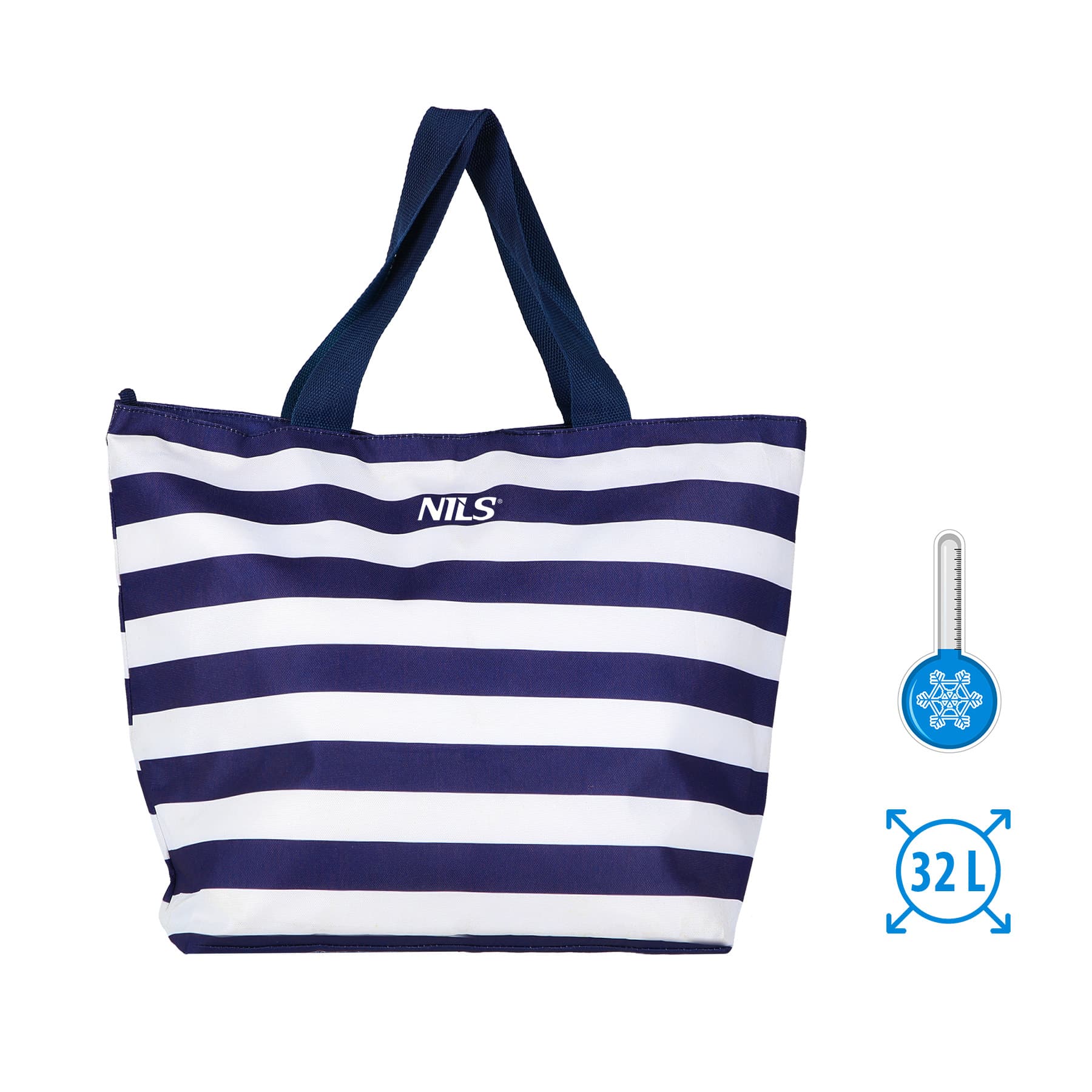 Niebieska torba termiczna NILS 32L 6