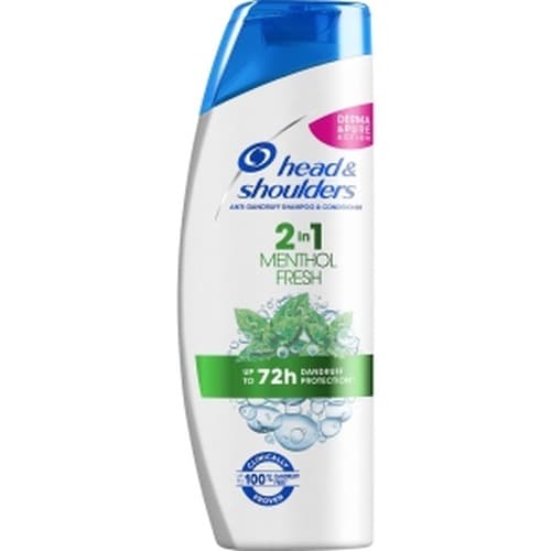 Szampon i odżywka 2w1 Head & Shoulders Menthol 400 ml 2