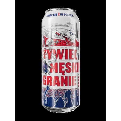 Piwo Żywiec Jasne Lager 500 ml puszka