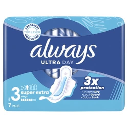 Podpaski Always Ultra Day (7 sztuk)
