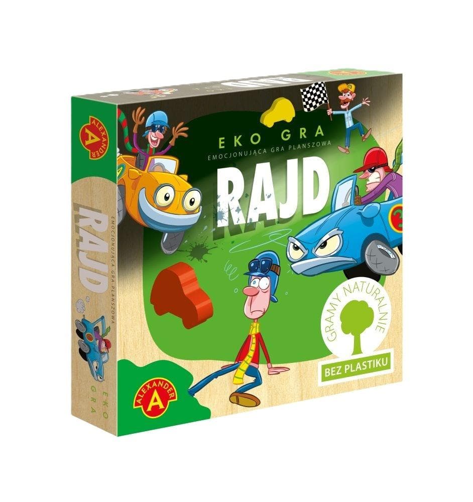 Gra planszowa Eko Rajd dla 2-4 graczy od 5 lat