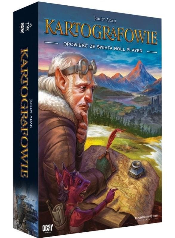 Kartografowie gra planszowa strategiczna dla 1-6 graczy