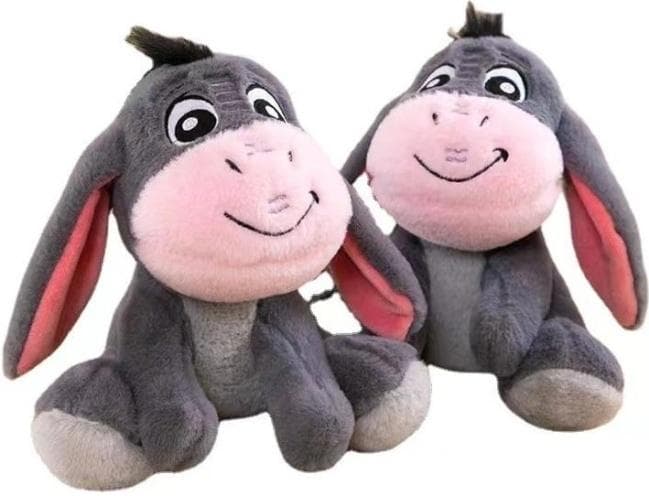 Miękki pluszowy osiołek maskotka przytulanka dla dzieci