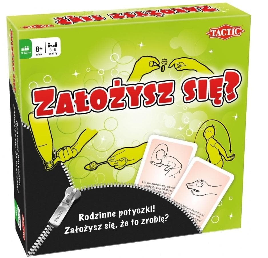 Założysz się? Rodzinna gra planszowa Tactic