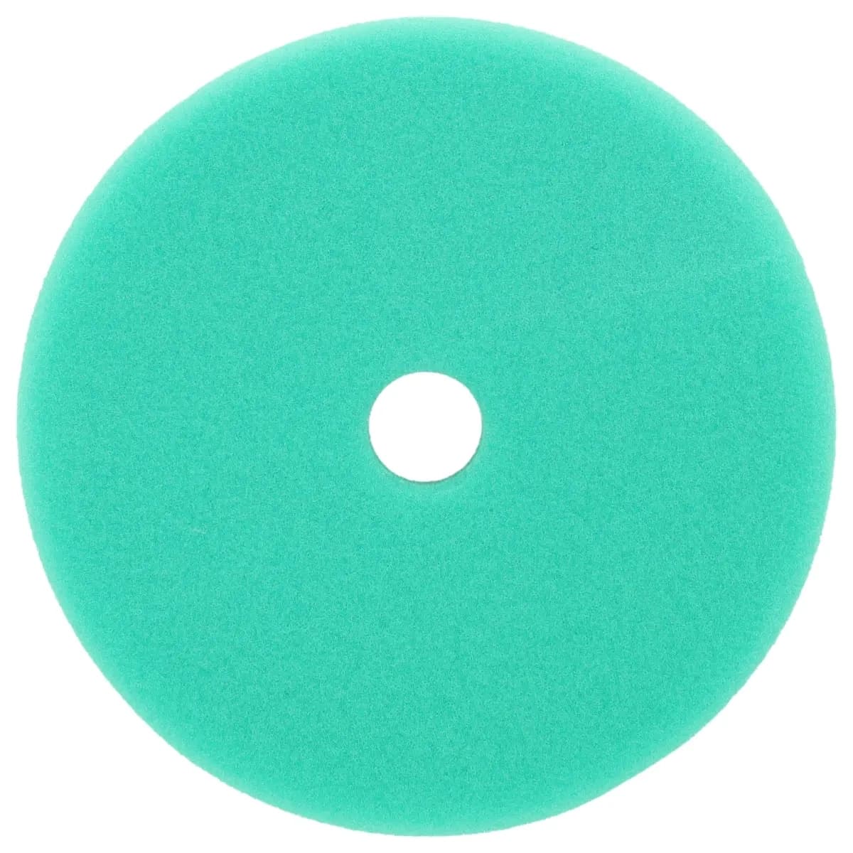 Gąbka polerska z rzepem bardzo twarda zielona 125 mm 2