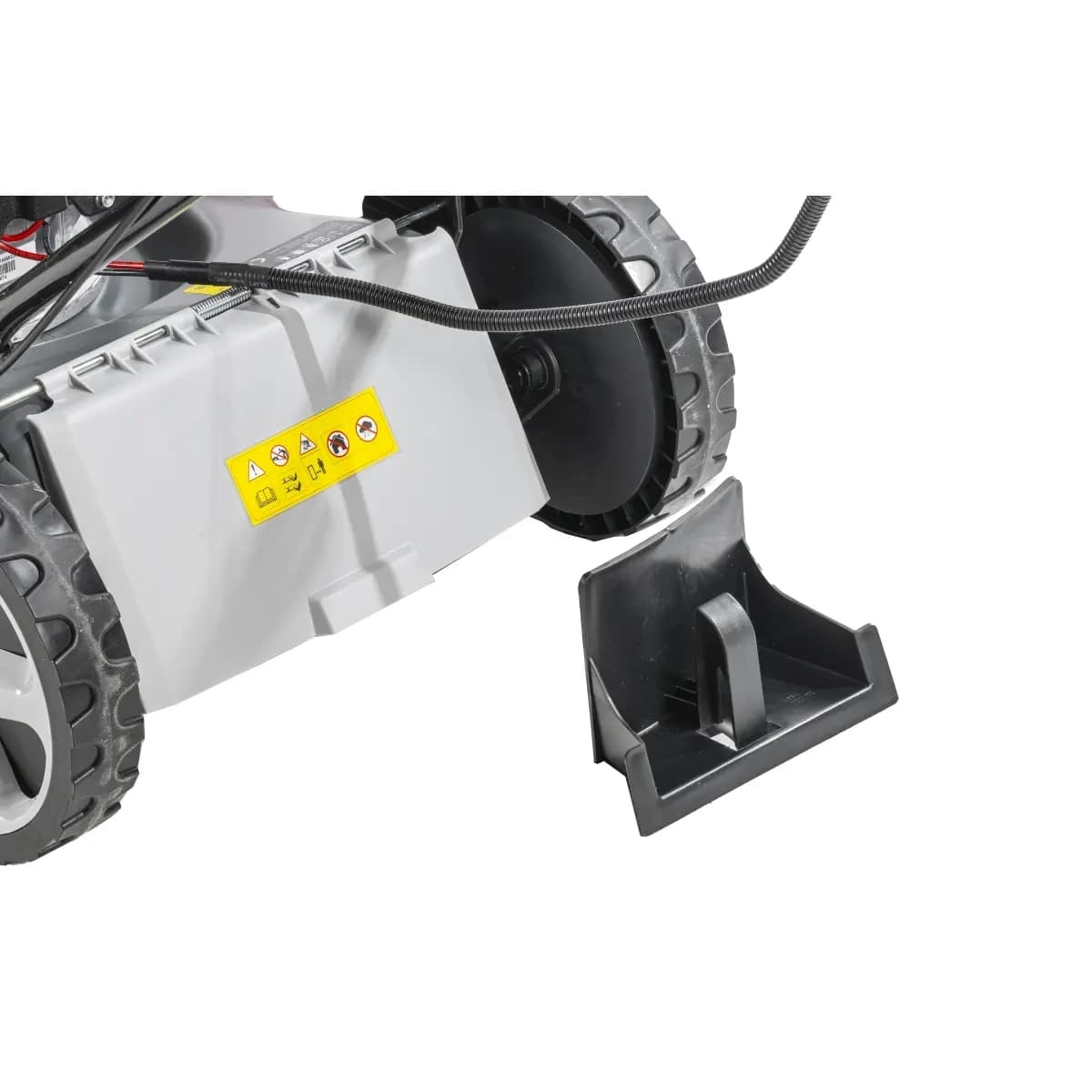 Kosiarka spalinowa z napędem, elektryczny start, Loncin 166cc, szerokość koszenia 46cm 4