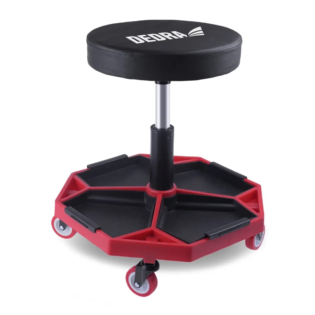 Siedzisko warsztatowe na kółkach z regulacją wysokości 2