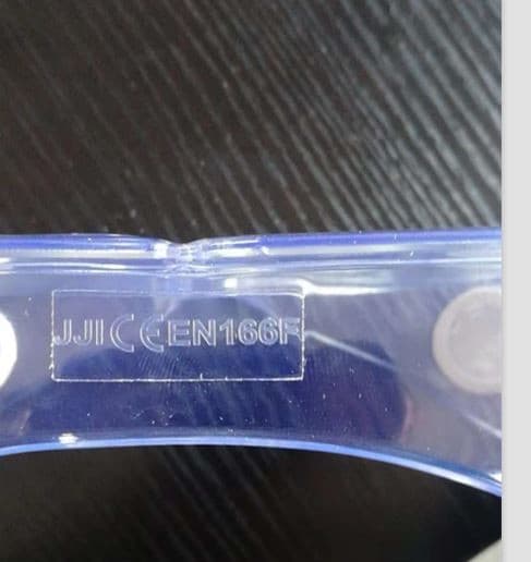 Ochronne gogle robocze przeciwodpryskowe wentylowane BHP EN166 9