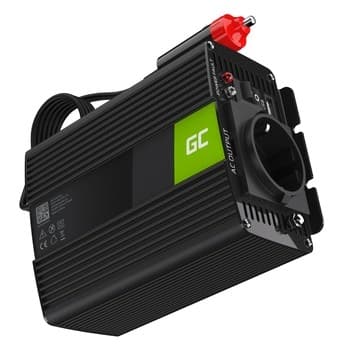 GREEN CELL Przetwornica napięcia 12V na 230V 150W/300W 7