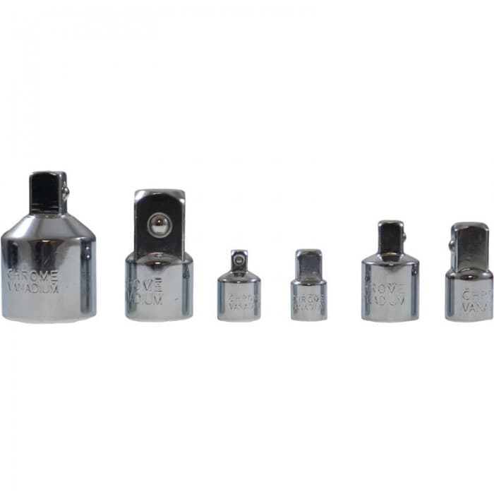 Zestaw adapterów redukcyjnych do kluczy nasadowych 6 sztuk 9