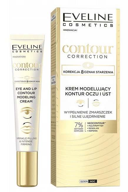 Eveline Cosmetics Krem modelujący kontur oczu i ust 20 ml 3