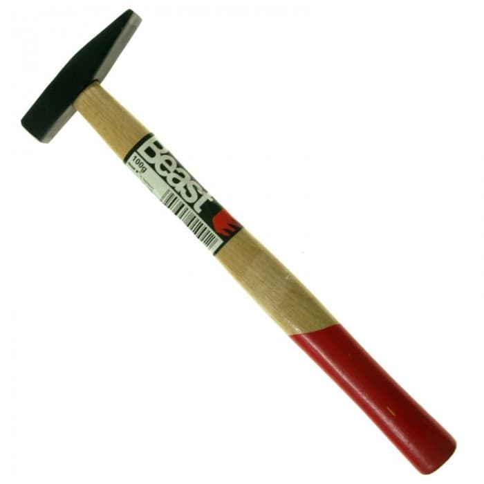Młotek ślusarski kuty 100 g do prac warsztatowych 9