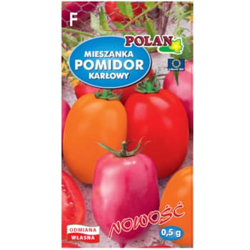 Mieszanka nasion pomidorów karłowych do uprawy gruntowej 3