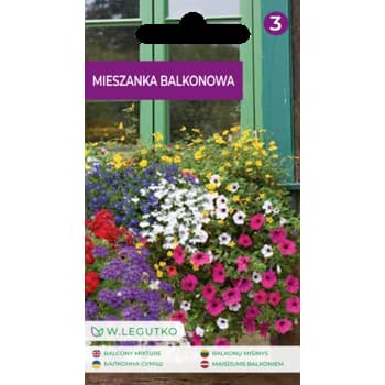 Mieszanka Balkonowa - Kwiaty do Skrzynek i Pojemników 3