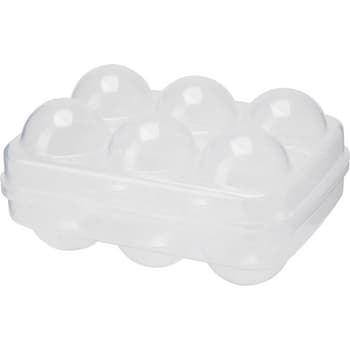 Pojemnik na jajka 6 sztuk przezroczysty polipropylen 2