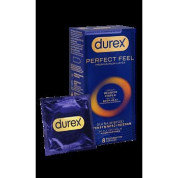 Prezerwatywy Durex Perfect Feel supercienkie 8 sztuk 2