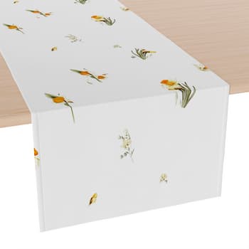 Bieżnik Poli z nadrukiem żonkili 40 x 140 cm 2