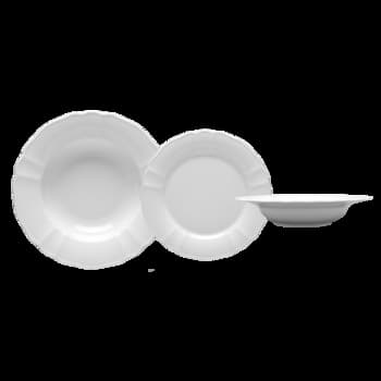 Zestaw obiadowy porcelanowy 18 elementów Maria Lubiana dla 6 osób 3