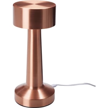 Miedziana lampa stołowa z 24 diodami LED, 89 x 89 x 210 cm 2