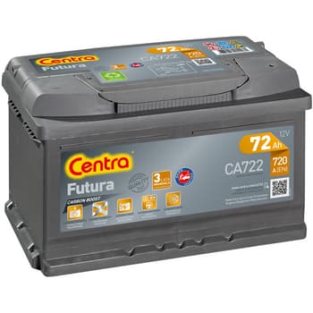 Akumulator kwasowo-ołowiowy 72Ah 720A bezobsługowy 2