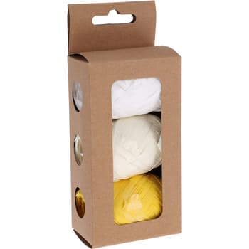 Wstążka dekoracyjna wielkanocna 10 metrów zestaw 3 sztuki 2