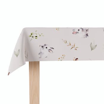Obrus poliestrowy 140 x 220 cm z motywem królików 2