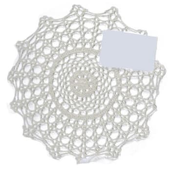 Serwetka koronkowa okrągła Lace ozdobna 25 cm 2