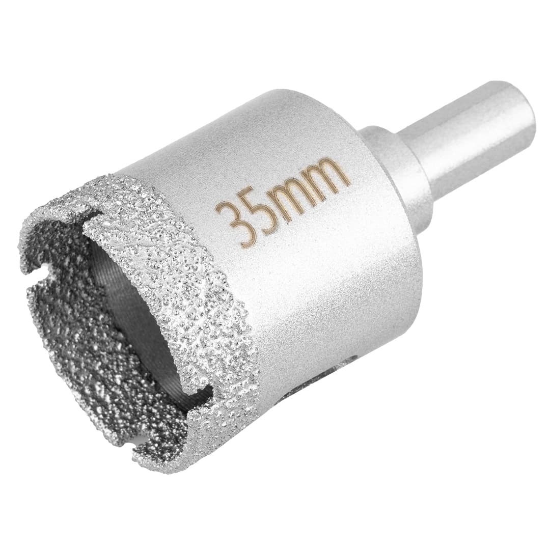 Otwornica diamentowa do wiercenia w gresie i ceramice 35 mm 2