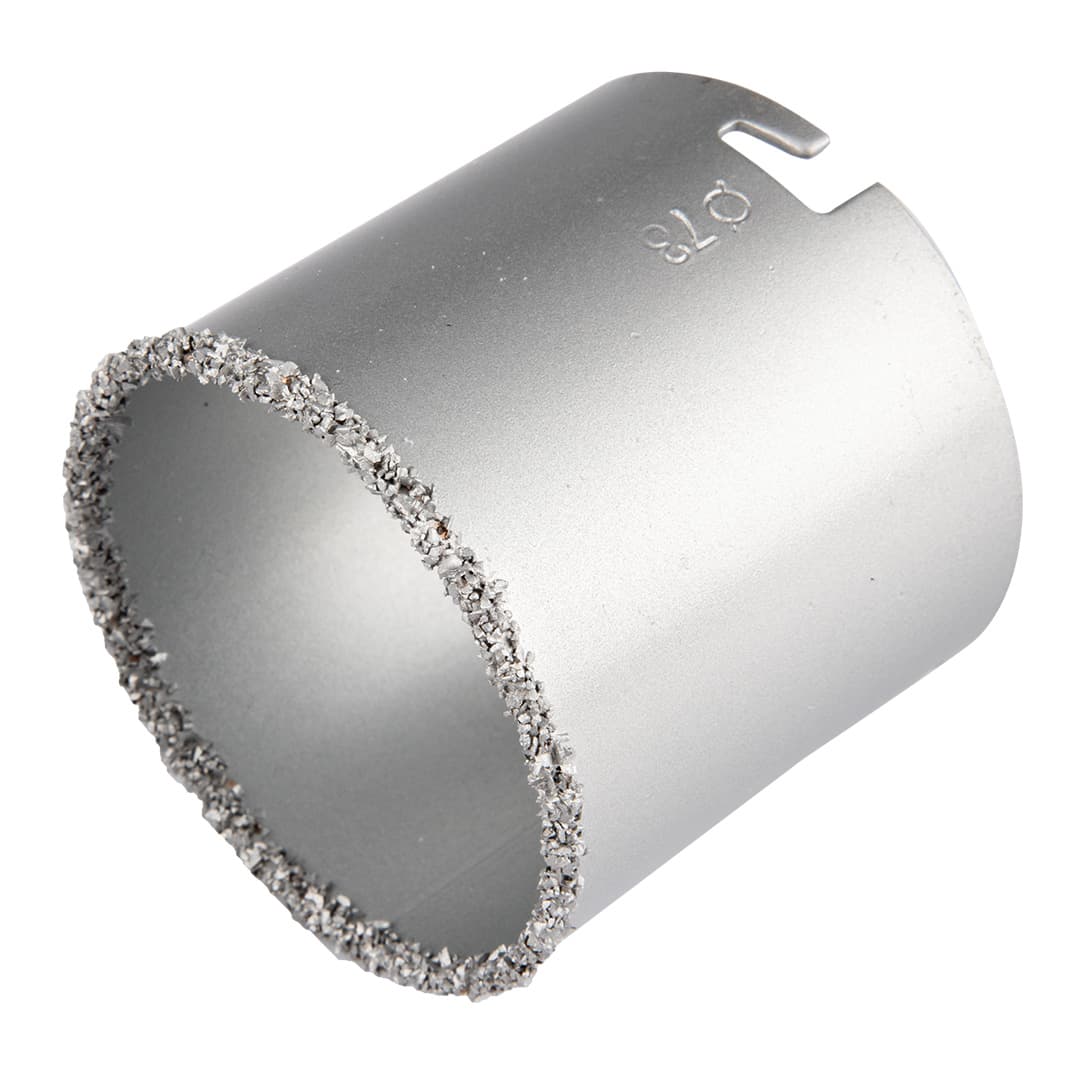 Otwornica wolframowa do cegieł pustaków 73 mm 2