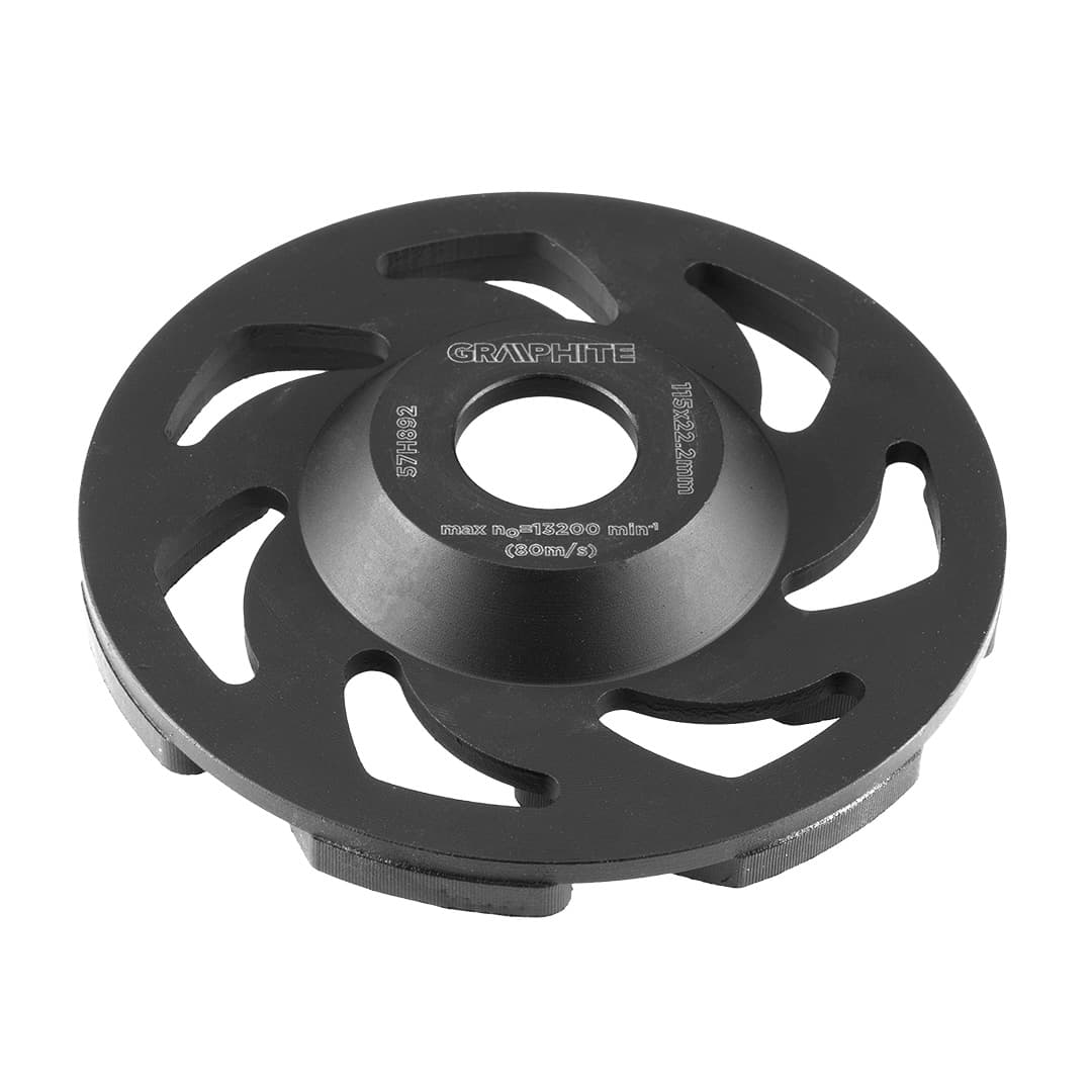 Tarcza diamentowa szlifierska 115 x 22.2 x 5 mm segment L 2